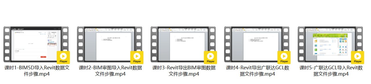 【建筑课堂】高级难点解析-BIM、Revit与广联达算量软件之间的互导流程

